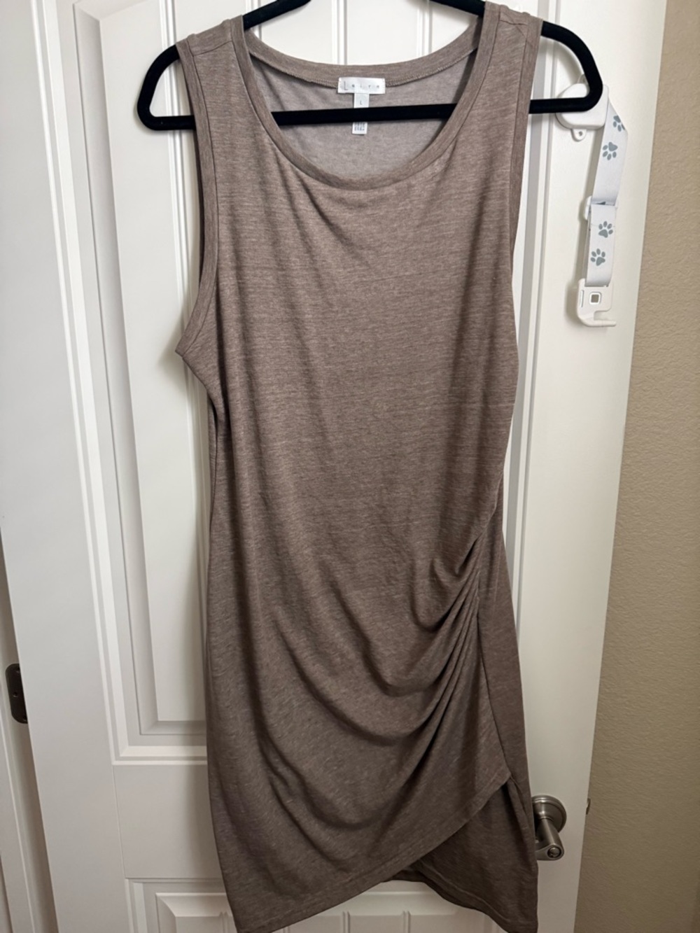 NWOT Leith Side-Ruched Stretchy Tulip Dress